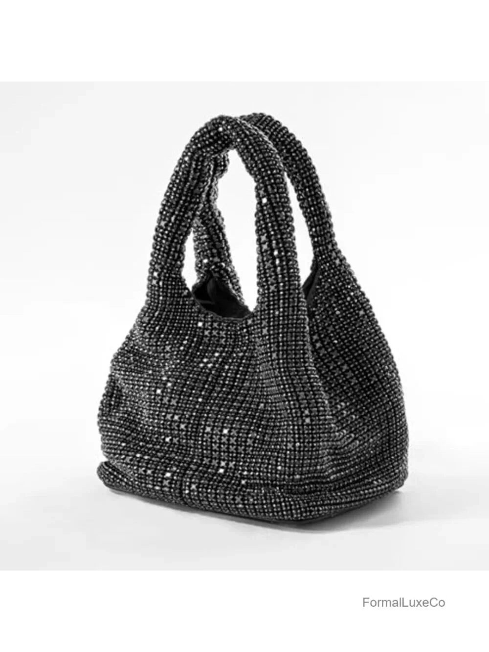 Sparkling Rhinestone Clutch Purse Evening Bag Party Prom Wedding Handbag - Picture 3 of 6